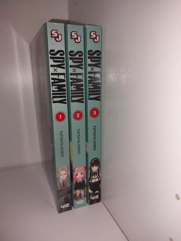 Spy x Family manga Vol. 1-3 [ENG]