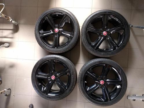 Zwarte JAGUAR velgen en banden, Auto's, Jaguar, Particulier, XF, Zwart, Ophalen