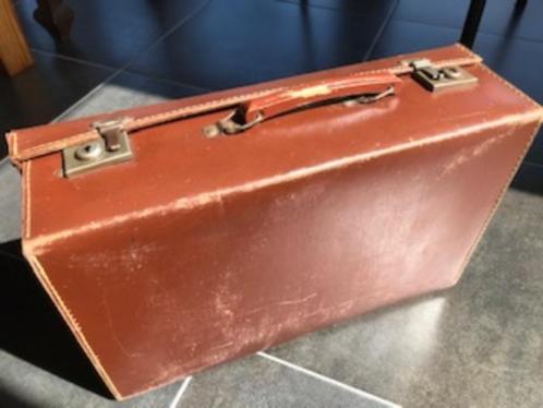 vintage kartonnen koffer, Handtassen en Accessoires, Koffers, Gebruikt, Overige materialen, Minder dan 50 cm, Minder dan 35 cm