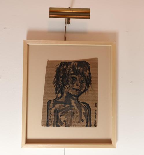 Kunstwerk 'Growing Down' - A Broken Universe (NL), Antiek en Kunst, Kunst | Schilderijen | Modern, Ophalen of Verzenden