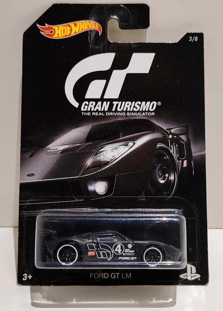 Hot Wheels Ford GT LM Gran Turismo Zwart (2015), Hobby en Vrije tijd, Modelauto's | Overige schalen, Ophalen of Verzenden