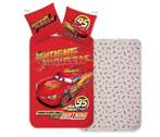Disney Cars Dekbedovertrek 140 x 200 cm - McQueen - Rood, Garçon, Enlèvement ou Envoi, Housse de couette, Neuf