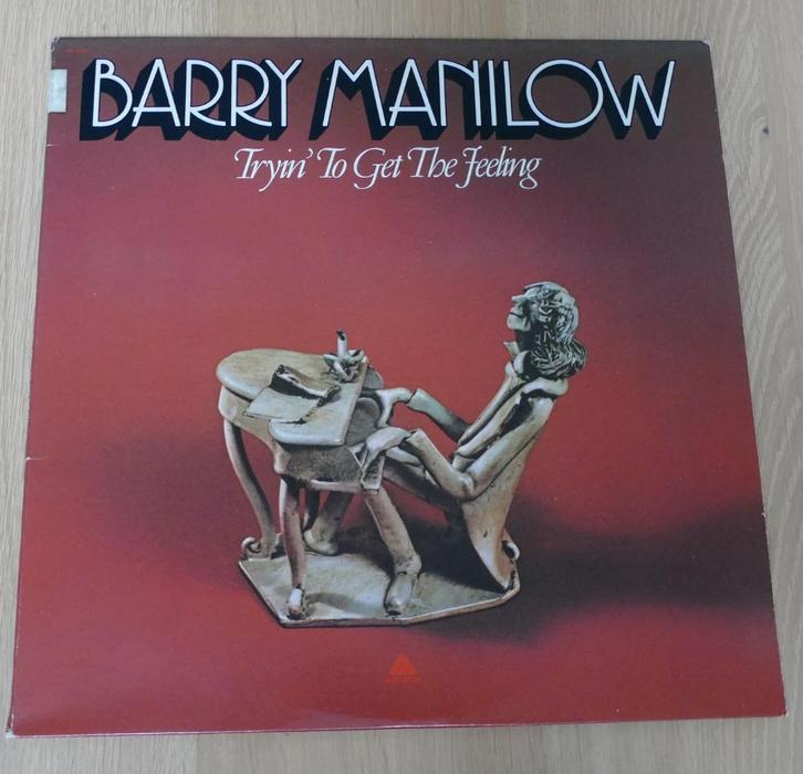 LP Barry Manilow - Tryin' To Get The Feeling, Cd's en Dvd's, Vinyl | Pop, Gebruikt, Overige formaten, Ophalen of Verzenden