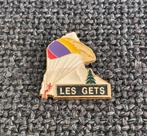 PIN - LES GETS - HAUTE SAVOIE - FRANCE - PARACHUTE - SKI, Utilisé, Envoi, Ville ou Campagne, Insigne ou Pin's