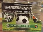 Ticket RRC Waterloo  - RWDM 1er match Promotion, Collections, Articles de Sport & Football, Enlèvement ou Envoi, Comme neuf