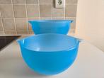 set de bols en plastique bleu, Enlèvement, Comme neuf