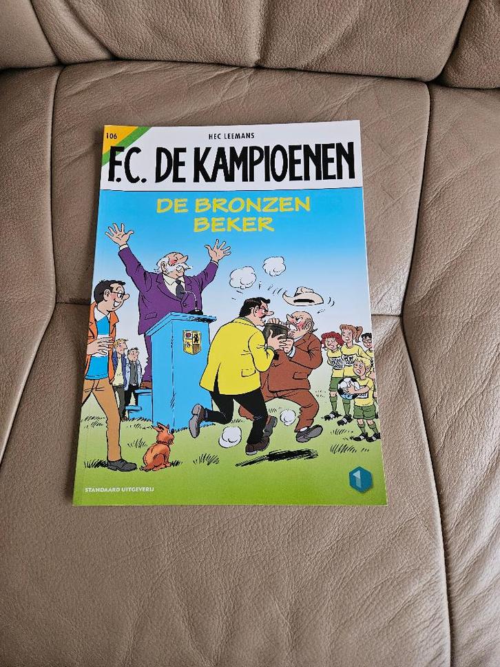 FC De Kampioenen – De Bronzen Beker – Hec Leemans, Boeken, Stripverhalen, Zo goed als nieuw, Eén stripboek, Ophalen of Verzenden