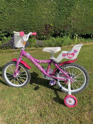 16 INCH MEISJESFIETS, Fietsen en Brommers, Ophalen, Gebruikt, 16 inch, Handrem