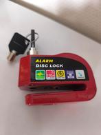 Bloque disque alarme état neuf + 2 clés, Ophalen of Verzenden, Zo goed als nieuw