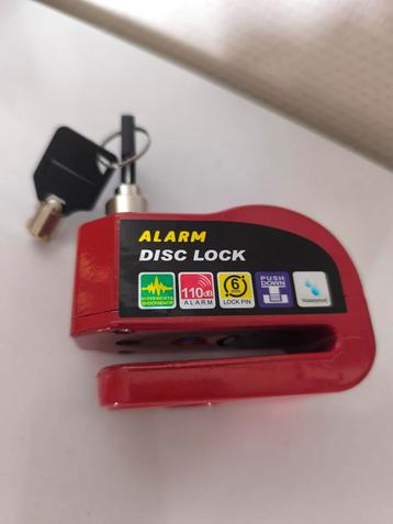 Bloque disque alarme état neuf + 2 clés  beschikbaar voor biedingen