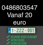 Z platen, Auto diversen, Kentekenplaathouders, Ophalen of Verzenden, Nieuw