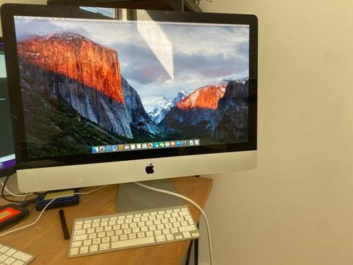 iMac 27 pouces – mi-2011 (Mid 2011) + clavier Apple, Computers en Software, Apple Desktops, Gebruikt, iMac, HDD en SSD, 2 tot 3 Ghz