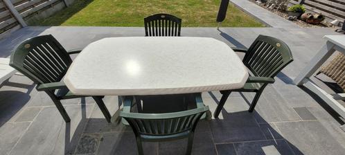 tuinset, Tuin en Terras, Tuinsets en Loungesets, Zo goed als nieuw, Tuinset, Kunststof, Bank, Ophalen