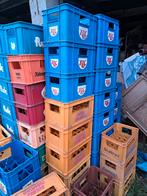 Diverse flessenbakken zonder flessen, Ophalen, Gebruikt