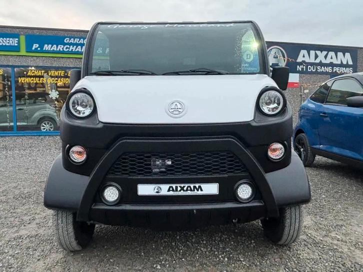 Aixam D-Truck (automatique), Autos, Aixam, Entreprise, Achat, Diesel, Automatique, Blanc, Tissu, Neuf, Carnet d'entretien, TVA déductible