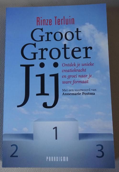 Groot Groter Jij - Rinze Terluin, Livres, Ésotérisme & Spiritualité, Neuf, Enlèvement ou Envoi