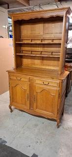 Vaisselier, Maison & Meubles, Armoires | Buffets, Avec tablette(s), 100 à 150 cm, Utilisé, Chêne