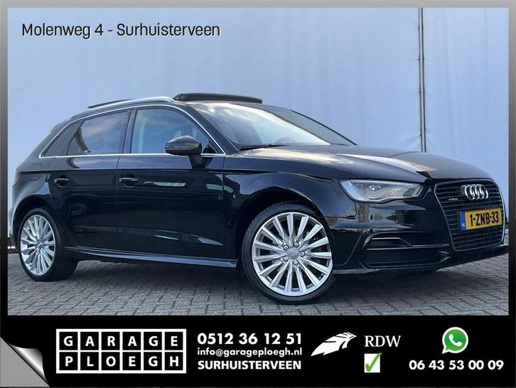 Audi A3 Sportback 1.4 e-tron PHEV Ambition Automaat Pano Nav, Autos, Audi, Entreprise, A3, ABS, Airbags, Alarme, Bluetooth, Ordinateur de bord