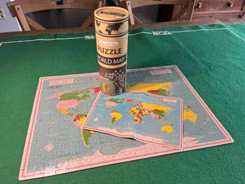 Puzzel Wereldkaart beschikbaar voor biedingen