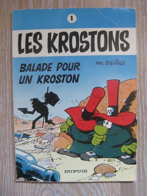 Les Krostons "Balade pour un Kroston" Ed.O 1975, Boeken, Stripverhalen, Gelezen, Eén stripboek, Ophalen of Verzenden