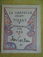 Jean Cocteau - St Pierre-kapel - Villefranche s/sea 1957, Boeken, Jean cocteau, Ophalen of Verzenden, Zo goed als nieuw, Schilder- en Tekenkunst