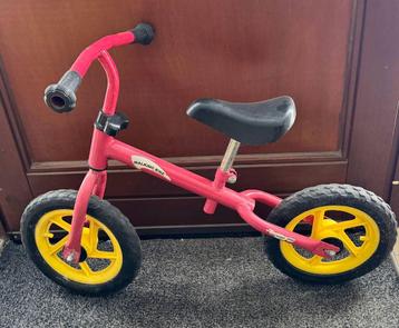 Roze loopfiets 3 a 5 jaar, perfecte staat beschikbaar voor biedingen