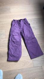 Paarse ski broek 122-128, Ophalen of Verzenden, Zo goed als nieuw, Ski
