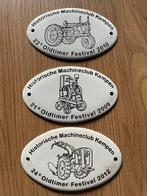 Historische machineclub kempen oldtimer festival emaille, Ophalen of Verzenden