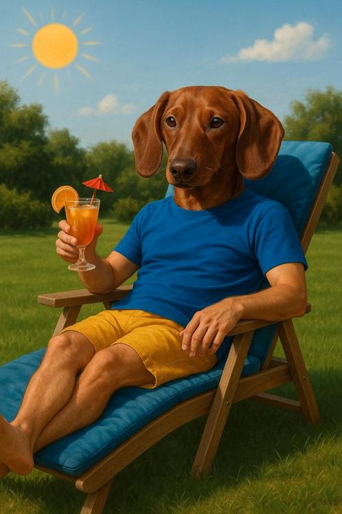 Votre animal en œuvre d'art, Antiek en Kunst, Kunst | Tekeningen en Fotografie, Ophalen of Verzenden