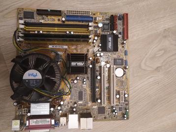 Te koop werkende mobo asus p5ld2-vm beschikbaar voor biedingen