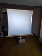 Projectiescherm 120 cm, Ophalen, Gebruikt