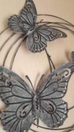 Décoration "papillons" en métal, Comme neuf, Enlèvement ou Envoi