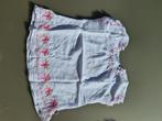 witte t-shirt, longsleef met roze bloemen, 74, Kinderen en Baby's, Babykleding | Maat 74, Ophalen of Verzenden, Zo goed als nieuw