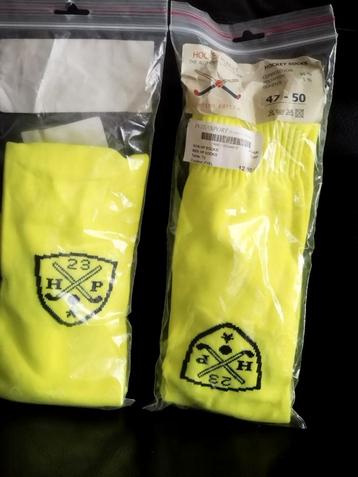 8 Paires Chaussettes FLUO Jaune HOCKEY PLANET Pointure 47-50