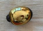 Boule de sorcière dorée ancienne, 10,5 cm, Divers, Noël, Enlèvement ou Envoi, Utilisé