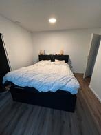 Lit + garde robe, Huis en Inrichting, Slaapkamer | Complete slaapkamers, Ophalen, Zo goed als nieuw, Tweepersoons