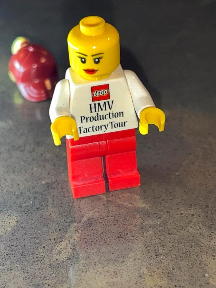 Zeldzaam Lego figuur HMV Production Factory Tour, Kinderen en Baby's, Speelgoed | Duplo en Lego, Zo goed als nieuw, Lego, Ophalen of Verzenden