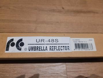 Falcon Eyes UR-48S zilveren reflectieparaplu – 100 cm beschikbaar voor biedingen