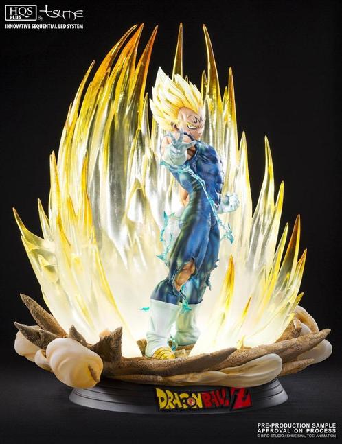 Majin Végéta Dragon Ball Z Tsume HQS+ , 3000 pièces monde, Collections, Statues & Figurines, Neuf, Enlèvement ou Envoi