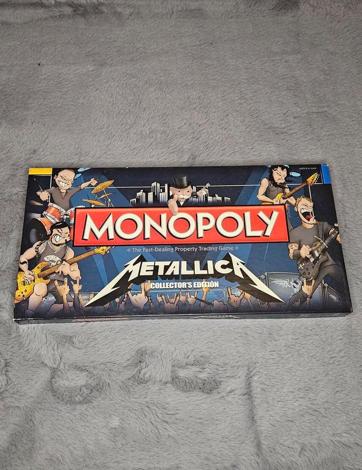 Metallica Monopoly Édition Collector, Hobby & Loisirs créatifs, Jeux de société | Jeux de plateau, Neuf, Enlèvement ou Envoi