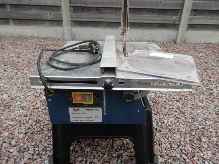 tegelzaagmachine, Doe-het-zelf en Bouw, Tegels, Gebruikt, Ophalen