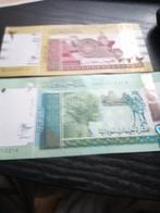 2 bankbiljetten van 2 en 10 pond 2017 Sudan, Postzegels en Munten, Verzenden, Overige landen, Los biljet