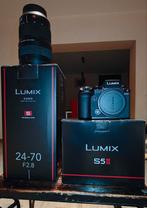 LUMIX S5 II + LUMIX S PRO 24-70MM F2.8, Ophalen of Verzenden, Zo goed als nieuw