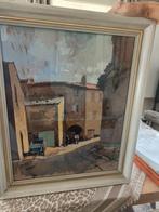 Herman Verbaere  -aquarel Saint Raphael 1960, Antiek en Kunst, Kunst | Schilderijen | Klassiek, Ophalen
