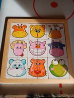 Houten puzzel diertjes, Ophalen of Verzenden, Zo goed als nieuw