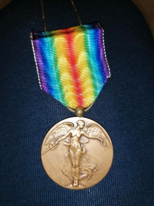 Médaille de la victoire 1914-1918, Collections, Objets militaires | Général, Enlèvement ou Envoi