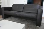 2-zit zetel DURLET bruin leer, Huis en Inrichting, Ophalen, Gebruikt, Tweepersoons, Leer