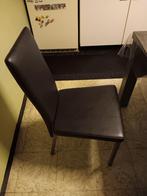 Keukentafel en 4 stoelen, Ophalen, Zo goed als nieuw