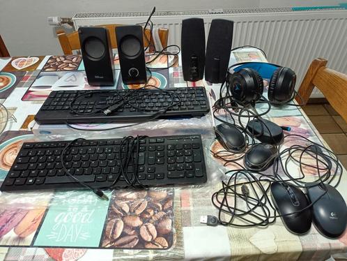 Matériel informatique, Computers en Software, Pc speakers, Gebruikt, Ophalen of Verzenden