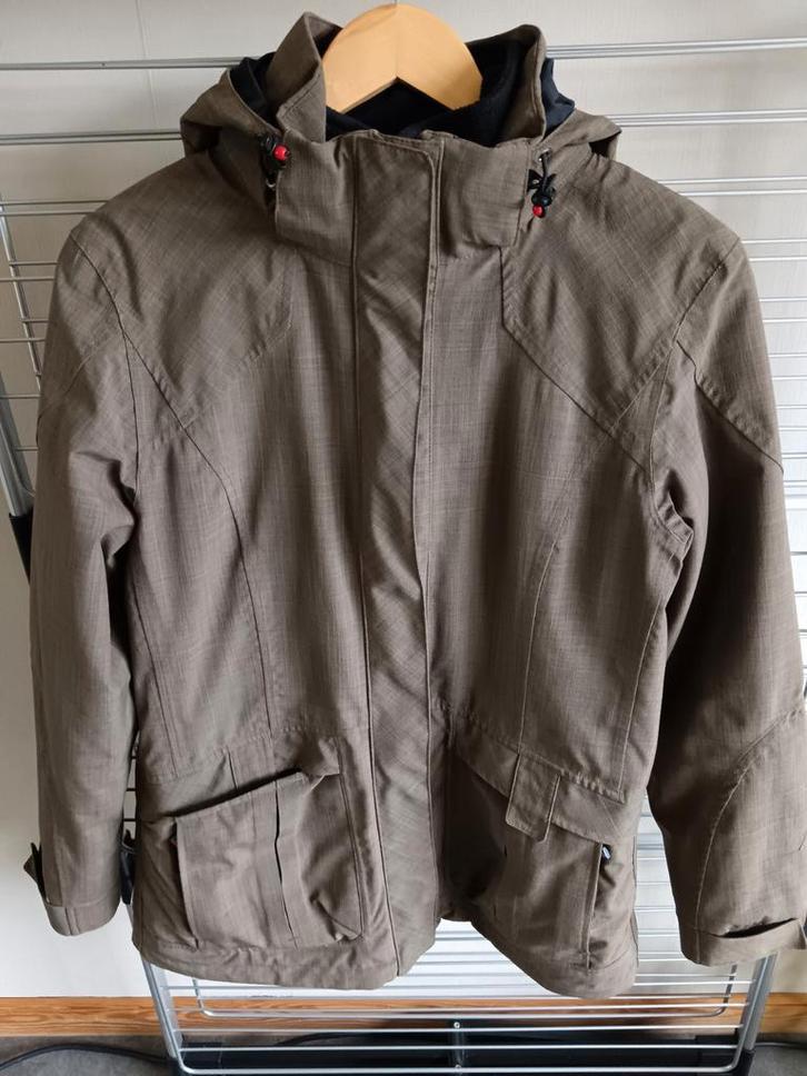 Jas 3 in 1, maat 36-38, kaki, kwaliteitsmerk, Kleding | Dames, Overige Dameskleding, Ophalen of Verzenden